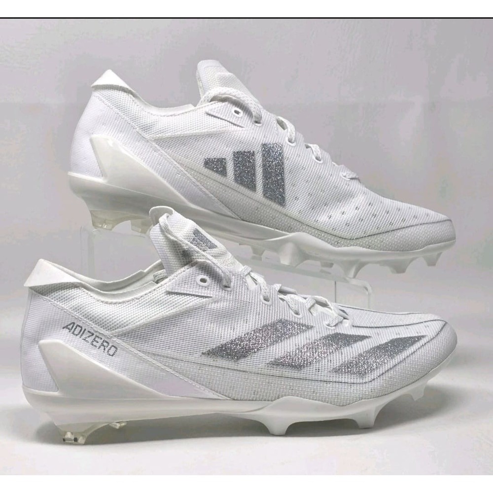 Adidas Adizero Electric Men's White Silver IE4374‎ Football Cleats Size 13 New